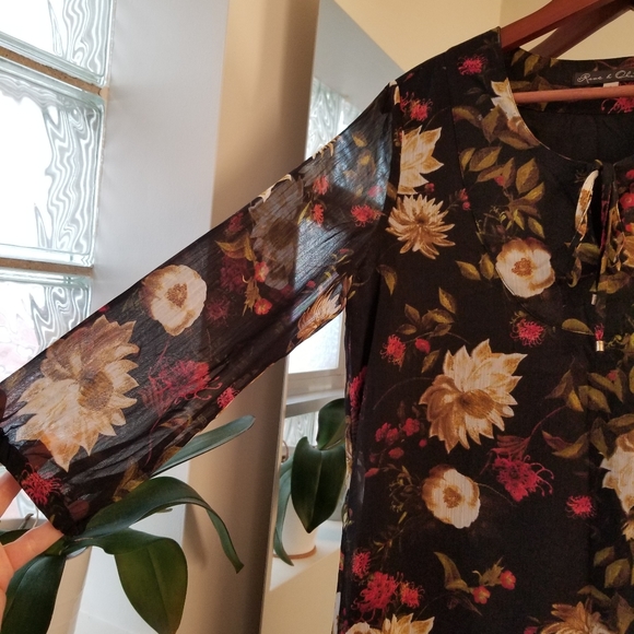 Moody Floral Dress - Picture 3 of 5